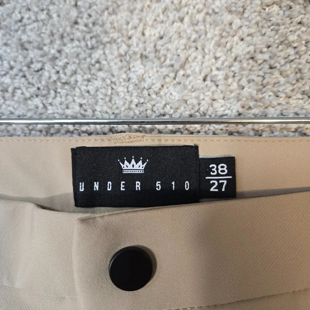 Under 510 U-510 pants Mens 38x27 tan super stretch performance NEW